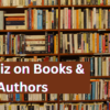 GK Quiz on Books and Authors