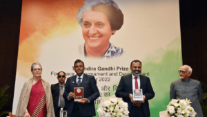 Indira Gandhi Peace Prize for 2022 Presented to COVID-19 Warriors (1)