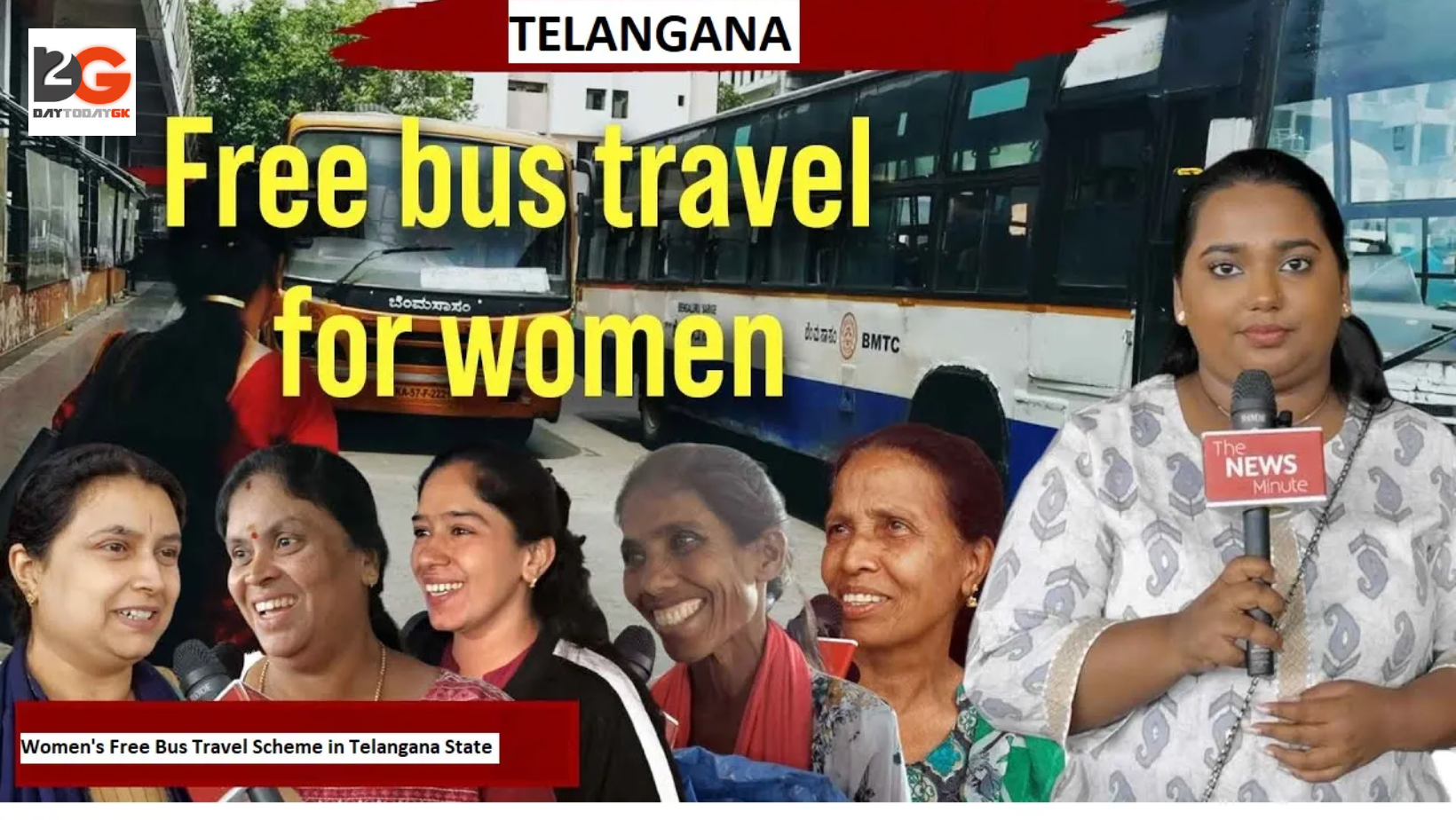 Telangana Offers Free Bus Transportation for Women and Transgender People