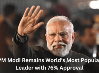 PM Modi Remains World’s Most Popular Leader with 76% Approval
