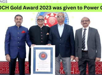 SKOCH Gold Award 2023 was given to Power Grid