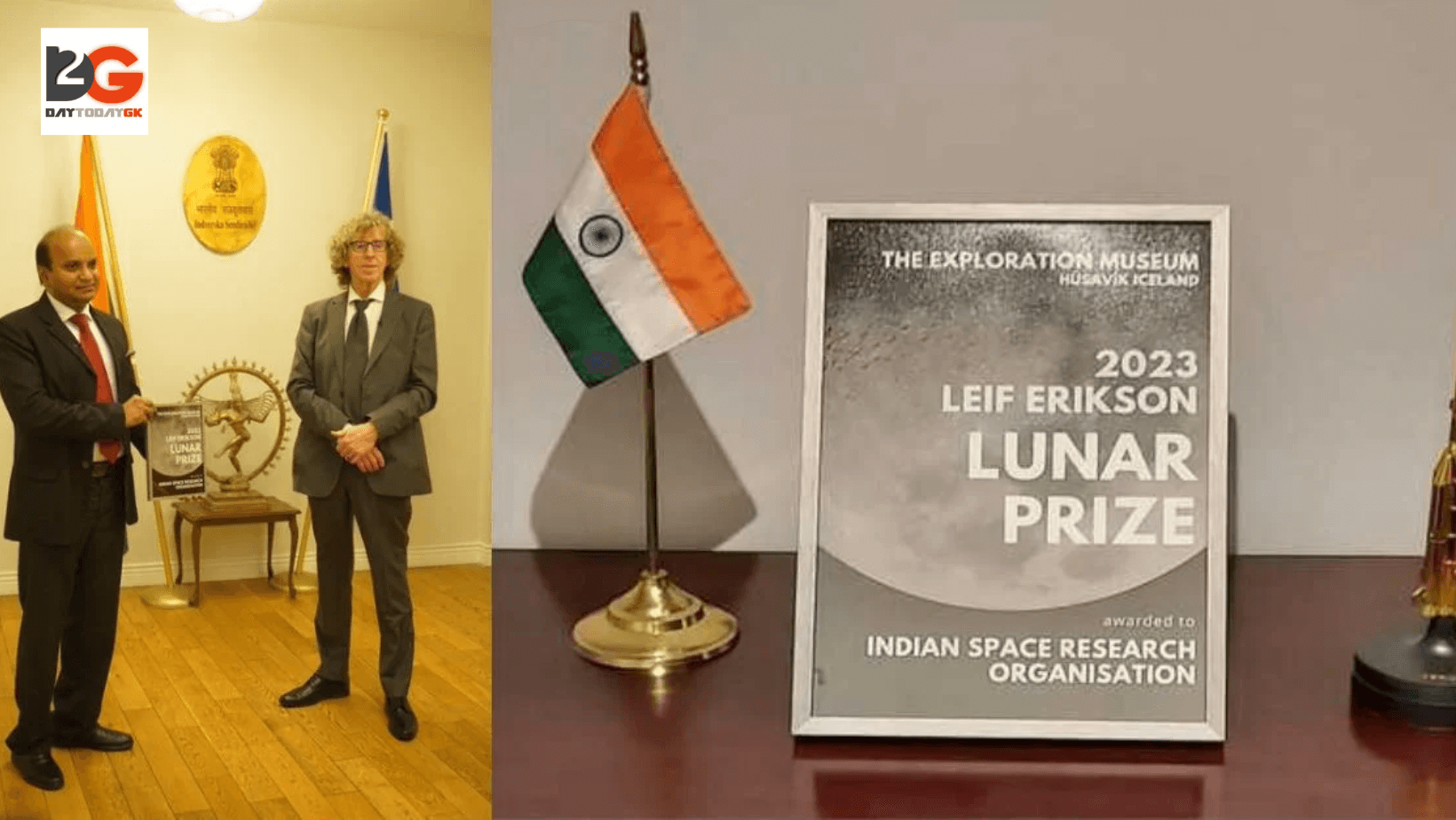 Chandrayaan-3 Moon Mission Earns Leif Erikson Lunar Prize