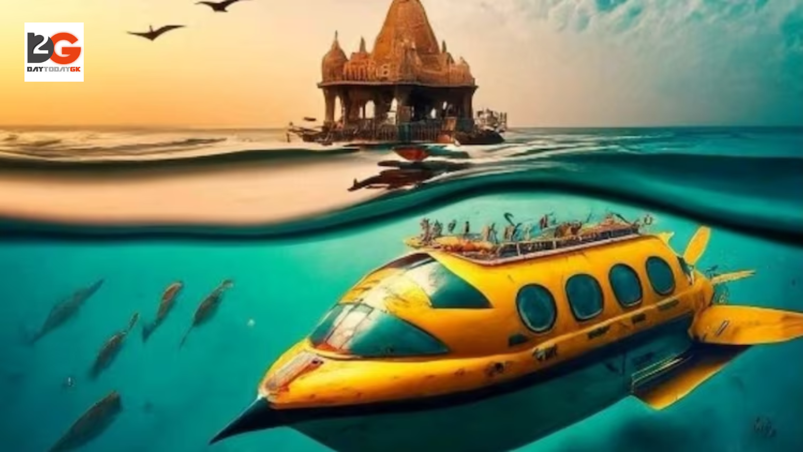 Gujarat will open India’s first submarine tourism site in Dwarka