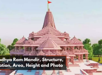 Ayodhya Ram Mandir, Structure, location, Area, Height and Photo