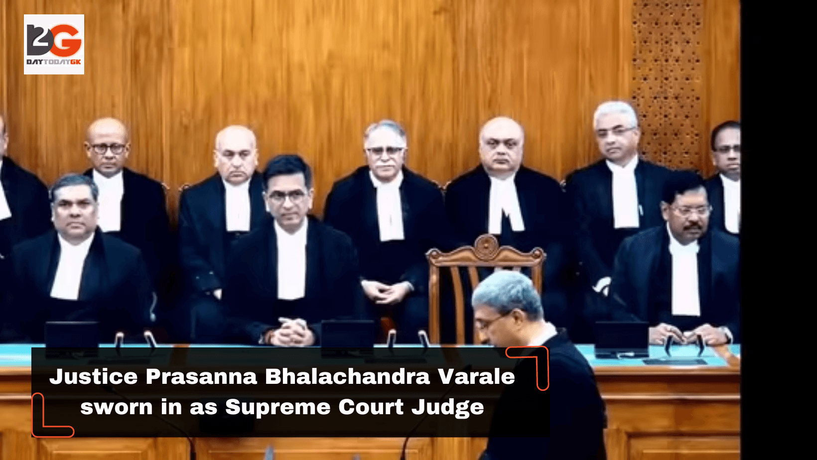 Justice Prasanna Bhalachandra Varale sworn in as Supreme Court Judge